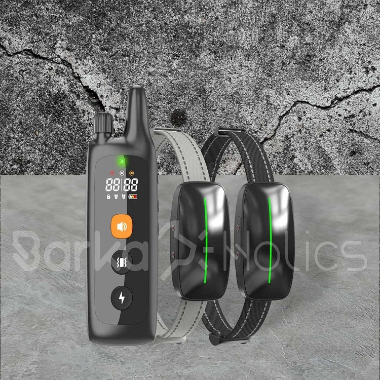 PET520 Remote Dog Training Collar 1-2 Dogs 1000m