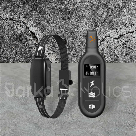 BARKAHOLICS® BH521R Remote Dog Training Shock Collar 1-2 Dogs 1000m S/M/L - BARKAHOLICS®