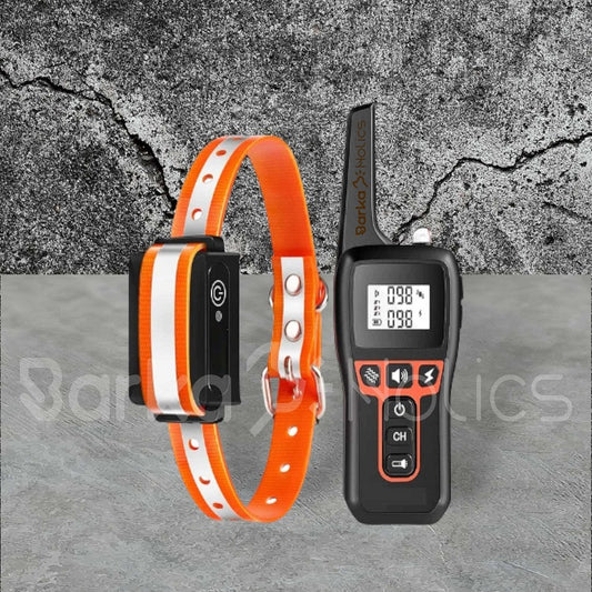 BARKAHOLICS® BH529R Remote Dog Training Shock Collar 1-2 Dogs 1000m S/M/L - BARKAHOLICS®