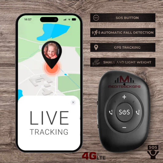 MEDITRACKGPS® MT50 Personal GPS Tracker Pendant 4G