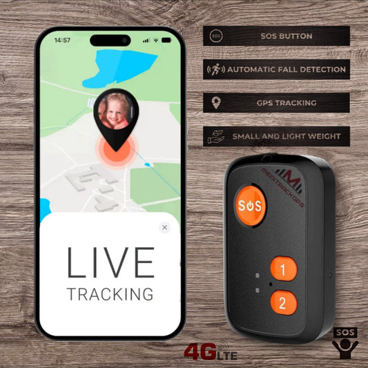 MediTrackGPS® MT51 Personal GPS Tracker Pendant 4G