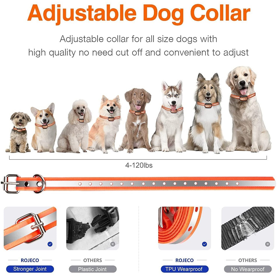 BARKAHOLICS® BH529R Remote Dog Training Shock Collar 1-2 Dogs 1000m S/M/L - BARKAHOLICS®