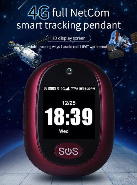 MT45 4G LTE Personal GPS Tracker SOS Locator - BARKAHOLICS®