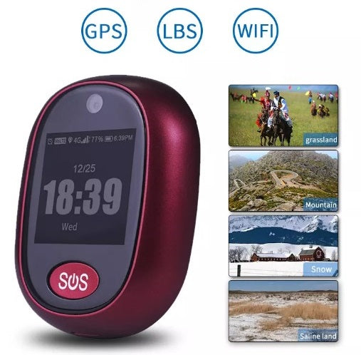 MT45 4G LTE Personal GPS Tracker SOS Locator - BARKAHOLICS®